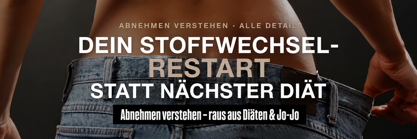 Dein Stoffwechsel-Restart statt nächster Diät. Abnehmen verstehen, raus aus Diäten und Jo-Jo