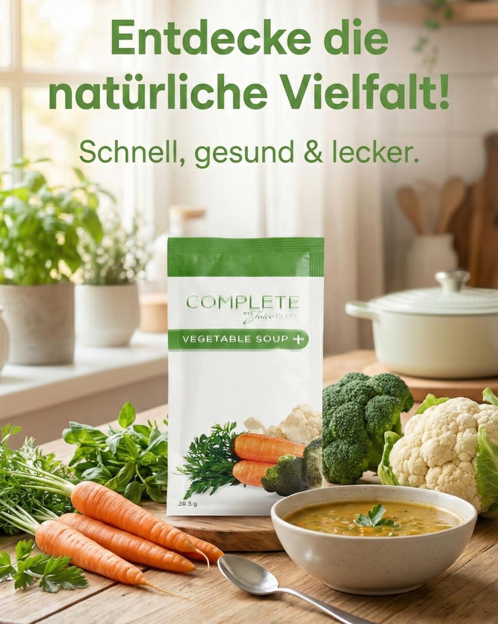 Complete Gemüsesuppe von Juice Plus+